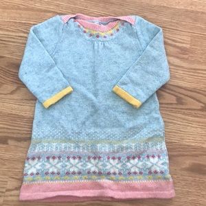 Baby Boden sweater dress